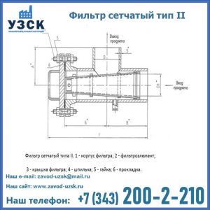 Фильтр сетчатый ФС по Т-ММ-11-2003 в Твери