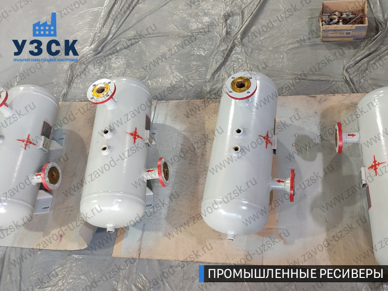 фотография емкостных ресиверов газа Тверь